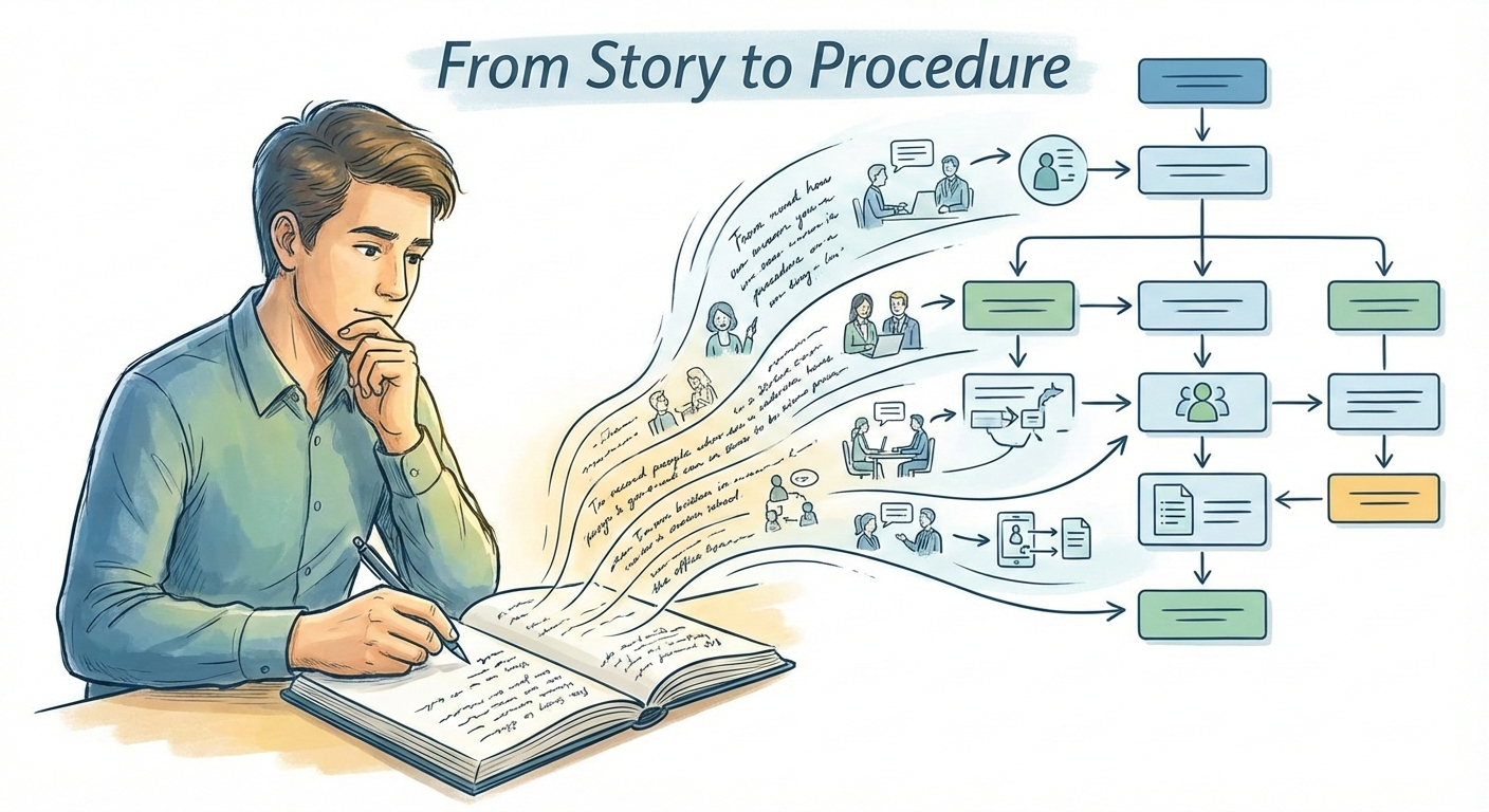 השתמשו ב-"דמיון פרקטי": איך להפוך סיפור לנוהל עבודה?